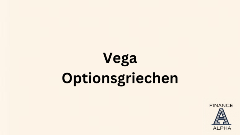 Vega einer Option – Definition & Erklärung
