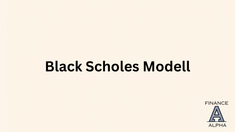 Black Scholes Modell