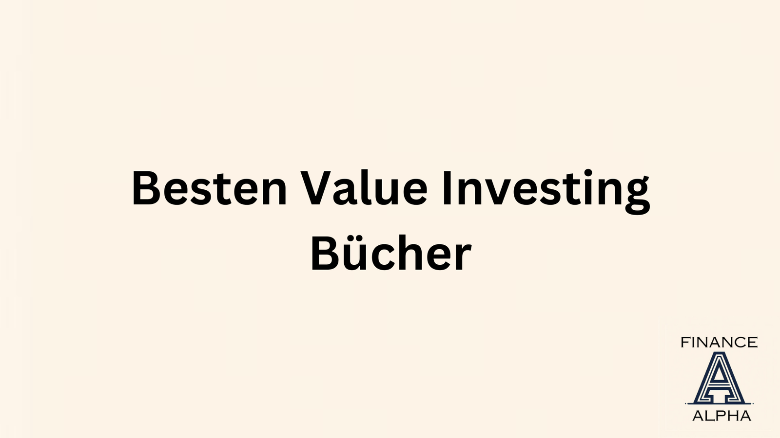 Die 7 besten Value Investing Bücher in 2024 [März 2025]